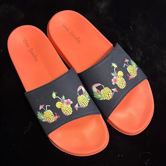Vera Bradley Pina Colada Slides - Picture 1 of 6